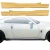 FRP NISM v3 Side Skirts > Nissan 350Z (Z33) 2003-2008 - image 6