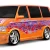 Chevrolet Astro 1995-2005 / GMC Safari Van 1995-2005 Cobra Style 2 Piece Polyurethane Front Fender Flares - image 1