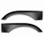 Chevrolet Astro 1995-2005 / GMC Safari Van 1995-2005 Cobra Style 2 Piece Polyurethane Front Fender Flares - image 3