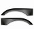 Chevrolet Astro 1995-2005 / GMC Safari Van 1995-2005 Cobra Style 2 Piece Polyurethane Front Fender Flares - image 4