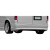 Chevrolet Astro 1995-2005 / GMC Safari Van 1995-2005 X-2 Style 1 Piece Polyurethane Rear Lip - image 1