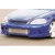 Honda Civic ALL 1999-2000 1 Piece Polyurethane Front Bumper - image 2
