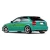 Honda Civic HB 1996-1997 1 Piece Polyurethane Rear Bumper - image 2
