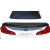 Infiniti G25 / G35 / G37 Sedan 2007-2015 Exclusive 3 Piece Polyurethane Rear Wing Spoiler - image 3