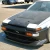 Toyota Corolla 1983-1987 AE86 Blood Style 1 Piece Polyurethane Front Bumper - image 2