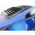 Nissan 350Z 2003-2008 Louvered 2 Piece Polyurethane Window Scoops - image 2