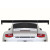 2005-2008 Porsche 911 997 GT3 Cup S Look Rear Wing Spoiler - 1 Piece (1700mmx300mm) - image 3