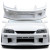 FRP URA GT Front Bumper > Nissan Skyline (R34) GTT 1999-2004 > 4dr Sedan - image 7