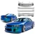 FRP URA GT Body Kit 6pc > Nissan Skyline (R34) GTT 1999-2004 > 4dr Sedan - image 1