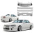 FRP URA GT Body Kit 6pc > Nissan Skyline (R34) GTT 1999-2004 > 4dr Sedan - image 4