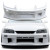 FRP URA GT Body Kit 6pc > Nissan Skyline (R34) GTT 1999-2004 > 4dr Sedan - image 12