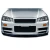 1999-2002 Nissan Skyline R34 GT-R Z-Tune Look Front Bumper - 1 Piece - image 1