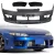 PP AERO Front Bumper w Grilles Combo > Nissan Silvia S15 1999-2002 - image 1
