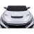 2017-2021 Honda Civic TypeR Volt Hood - 1 Piece - image 1