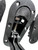 AeroCatch® 120-2000 Plus Series Flush Black Hood Aluminum Pin Hood Pins — Above Panel (Black)