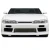 1995-1996 Nissan 240SX V-Speed Front Bumper - image 2