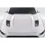 2015-2023 Ford Mustang GT350 GT1 Side Hood Vents - 2 Piece - image 1