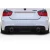 2006-2011 BMW 3 Series E90 E91 M Performance Look Rear Diffuser - 1 Piece - image 3