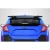 2017-2021 Honda Civic HB SPN Roof Wing Spoiler - 1 Piece - image 1