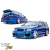 FRP DFIN Body Kit 4pc > Nissan Stagea (C34) 1998-2001 - image 2