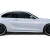 2014-2021 BMW 2 Series F22 F23 3DS Side Skirt Splitters - 2 Piece (S) - image 1