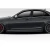 2012-2014 Mercedes C63 W204 4DR Sedan Black Series Look Side Skirts - 2 Piece (S) - image 1
