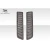 2013-2014 Ford Mustang GT1 Hood Vents - 3 Piece (S) - image 8