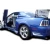 1999-2004 Ford Mustang Polyurethane Demon Rear Fender Flares - 2 Piece - image 1