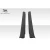 2002-2006 Infiniti Q45 J-Design Side Skirts Rocker Panels - 2 Piece (S) - image 4