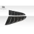 2015-2023 Ford Mustang KT Window Scoops - 2 Piece (S) - image 3