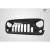 2007-2018 Jeep Wrangler Predator Carbon Fiber Grille - image 7