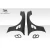 1997-1998 Nissan 240SX S14 Supercool Wide Body Front Fenders - 2 Piece (S) - image 4