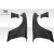 1993-1997 Mazda RX-7 TKO Boss Wide Body Front Fenders - 4 Piece (S) - image 4