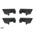 2008-2023 Dodge Challenger VRX Wing Bottom Mount Bracket - 4 Piece (S) - image 6