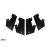 2008-2023 Dodge Challenger VRX Wing Bottom Mount Bracket - 4 Piece (S) - image 9