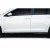 2015-2021 Volkswagen Golf Silk Carbon Fiber Side Skirts - image 1