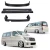 FRP VS Early Lip Body Kit 4pc > Nissan Elgrand (E51) 2005-2010 - image 4