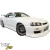 FRP URA D1S2 Side Skirts > Nissan Skyline (R34) GT-T 1999-2002 > 2dr - image 2