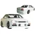 FRP URA D1S2 Body Kit 4pc > Nissan Skyline (R34) GT-T 1999-2002 > 4dr - image 2
