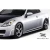 2008-2015 Infiniti G Coupe Elite Side Skirts - image 4