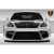 2010-2013 Porsche Panamera Eros Version 4 Wide Body Front Bumper - 1 Piece - image 1