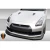 2009-2016 Nissan GT-R R35 Eros Version 4 Front Bumper - 1 Piece - image 3