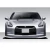 2009-2011 Nissan GTR Eros Version 5 Front Lip - image 1