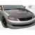 2004-2007 Mitsubishi Lancer Evo Carbon Fiber Hood - image 3