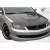 2004-2007 Mitsubishi Lancer Evo Carbon Fiber Hood - image 5