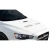 2008-2017 Mitsubishi Lancer Evo X Look Hood - image 1