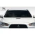 2008-2017 Mitsubishi Lancer Evo X Look Hood - image 6
