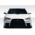2008-2017 Mitsubishi Lancer Evo X Look Front Bumper - image 3