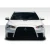 2008-2017 Mitsubishi Lancer Evo X Look Front Bumper - image 1