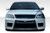 2002-2003 Mitsubishi Lancer Duraflex Evo X Look Front Bumper Cover 1 Piece